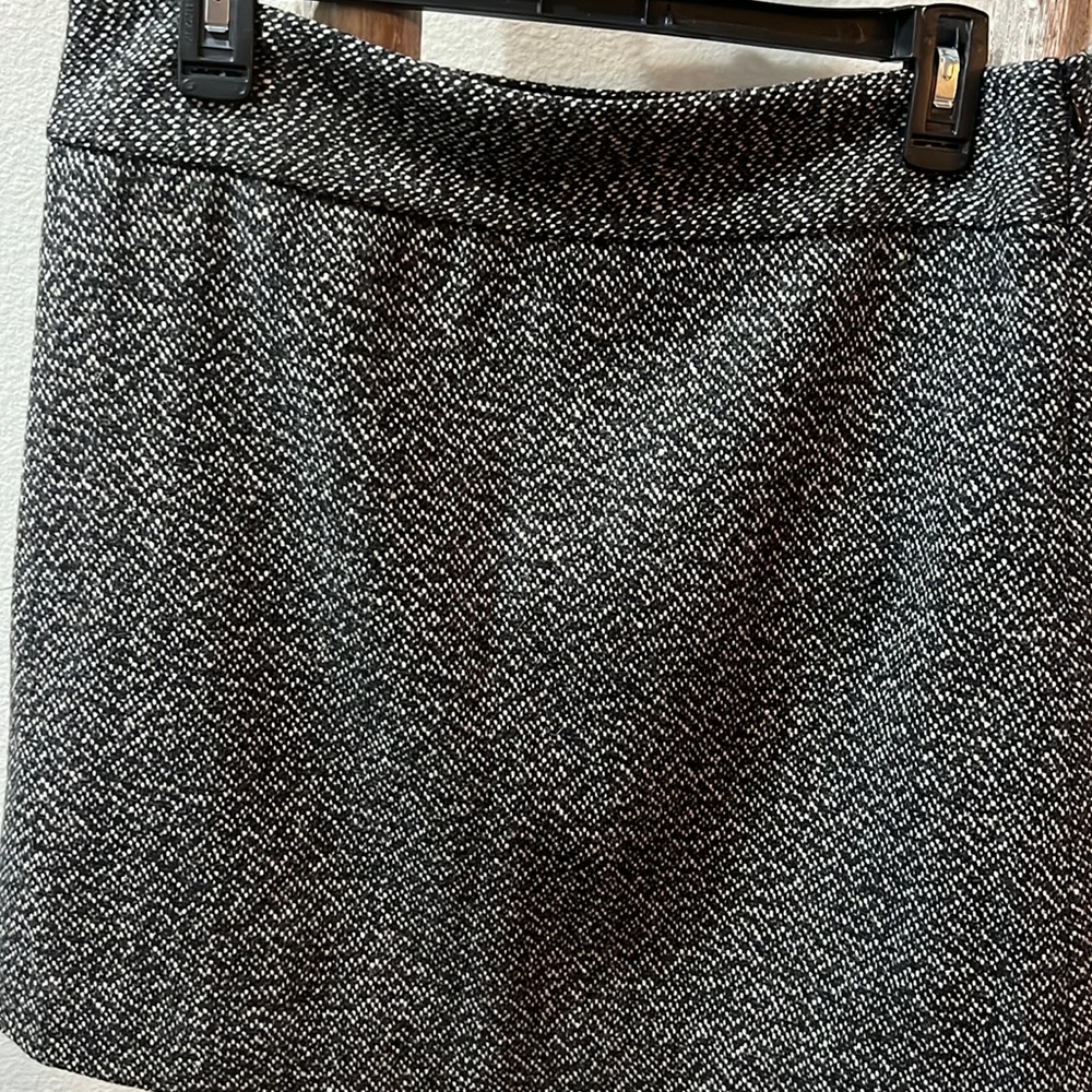 Women’s DKNYC Tweed Pencil Black Lined Skirt sz 6